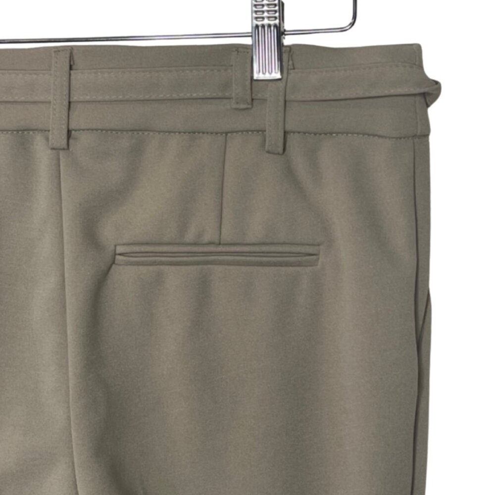 JULES & LEOPOLD | Women's Tan Office Pull On Flat Front Dress Pants | Size M - Picture 8 of 13